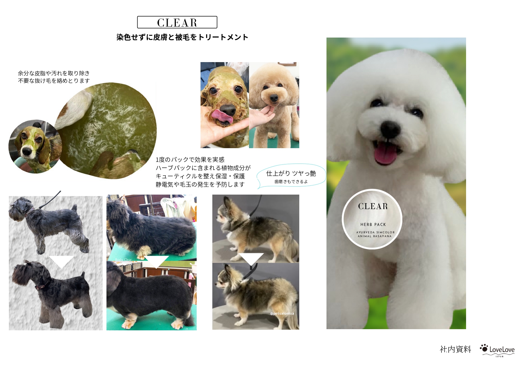 クリア仕上がりイメージ
